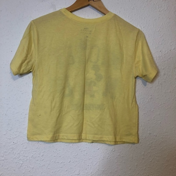 3/$25 🙌🏼 Disney Mickey Mouse University Cropped Graphic Tee Small - Picture 4 of 5